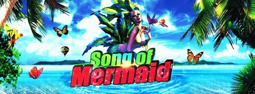 Mermaid song PSD Flyer Template