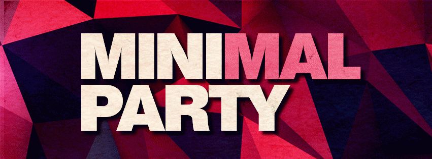 Minimal Night Party PSD Flyer Template