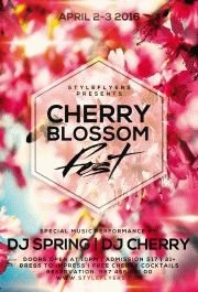 cherry blossom fest