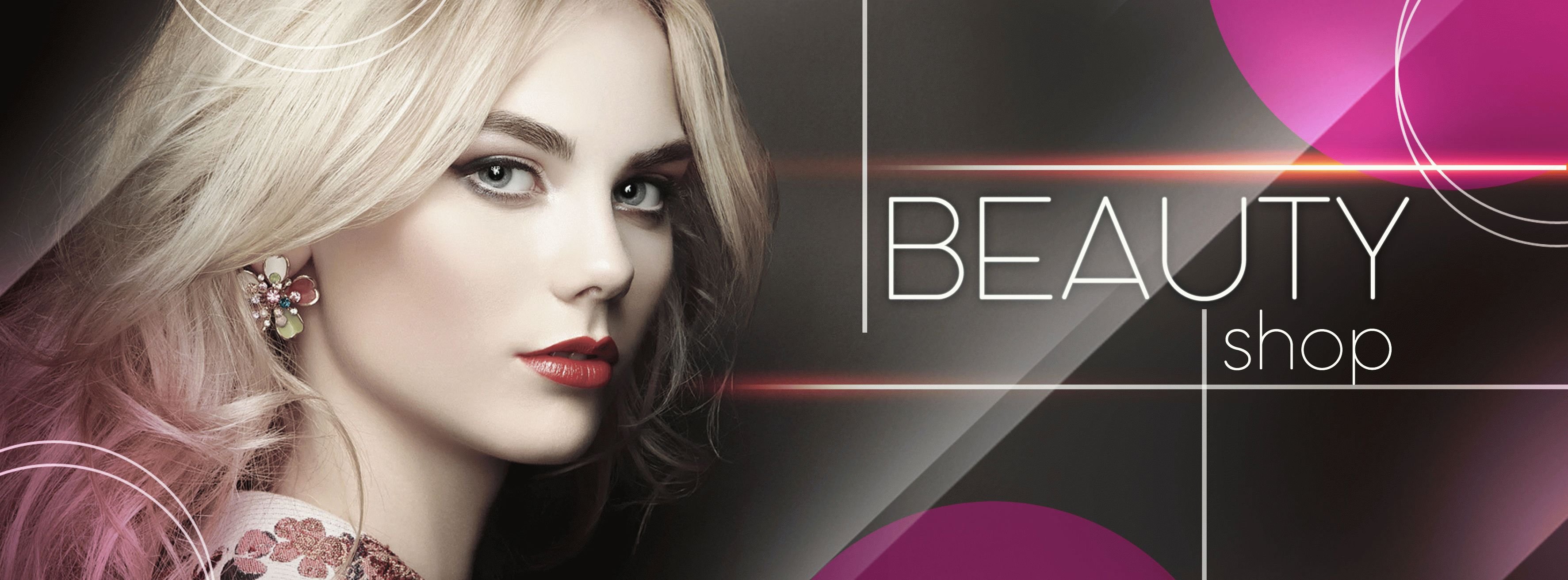 Beauty Shop PSD Flyer Template