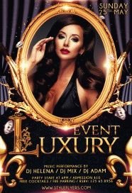 Luxury event Day PSD Flyer Template2