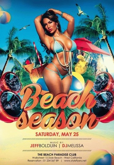 beach-season-PSD-Flyer-Template