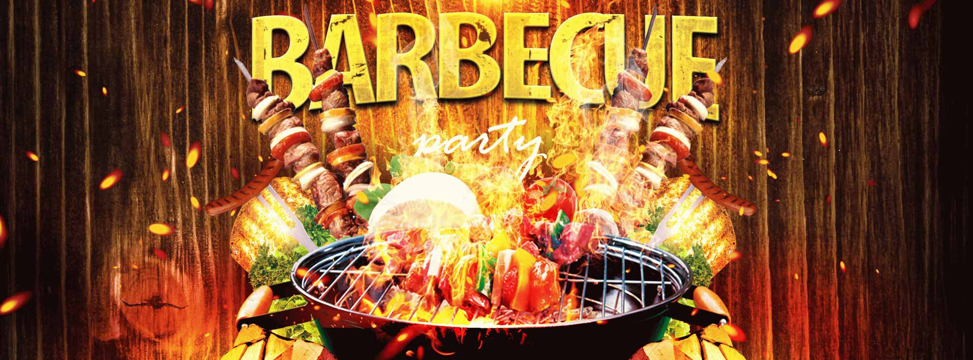 Barbecue PSD Flyer Template