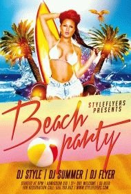 Beach-Party-PSD-Flyer-Template