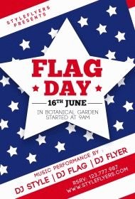 Flag-Day-PSD-Flyer-Template