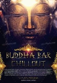 Buddha Bar Chillout PSD Flyer Template