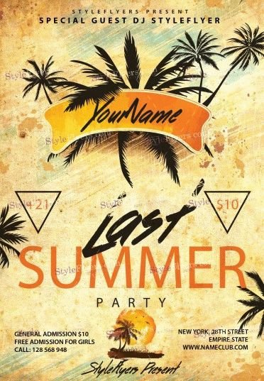 Last-Summer-Party-PSD-Flyer-Template