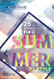 Summer-PSD-Flyer-Template