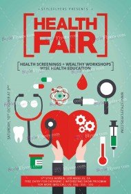 health-fair-psd-flyer-template