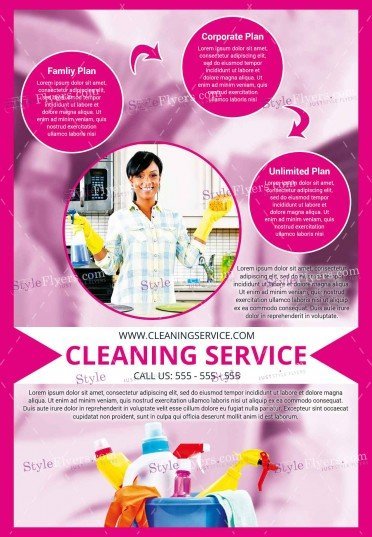 cleaning-house-psd-flyer-template
