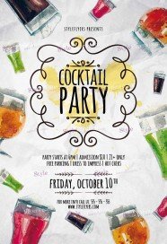 cocktail-party-psd-flyer-template