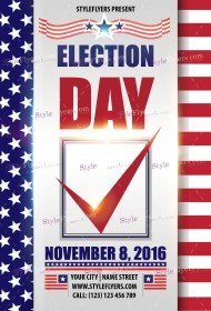 election-day-psd-flyer-template