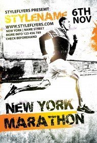 new-york-marathon-psd-flyer-template
