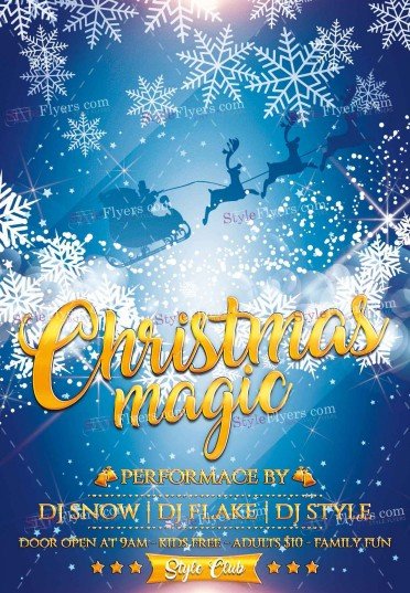 christmas-magic-psd-flyer-template