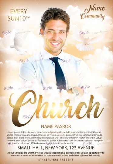 church-psd-flyer-template