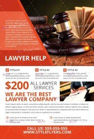 lawyer-help-psd-flyer-template
