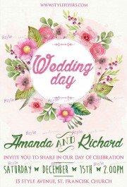 wedding-psd-flyer-template