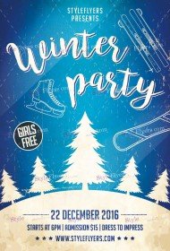 winter-party-psd-flyer-template