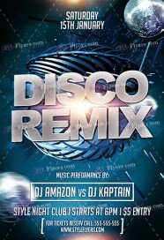 disco-remix-psd-flyer-template