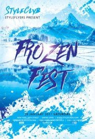 frozen-fest-psd-flyer-template