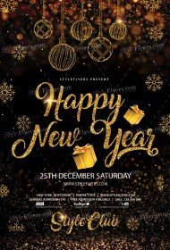 happy-new-year-psd-flyer-template