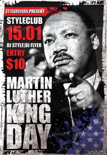 martin-luther-king-day-psd-flyer-template
