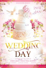 wedding-day-psd-flyer-template