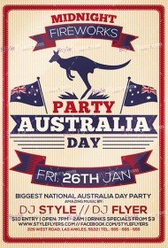 australia-day-party-psd-flyer-template