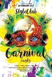 Carnival Party PSD Flyer Template