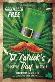 St Patrick's Day 2017 PSD Flyer Template