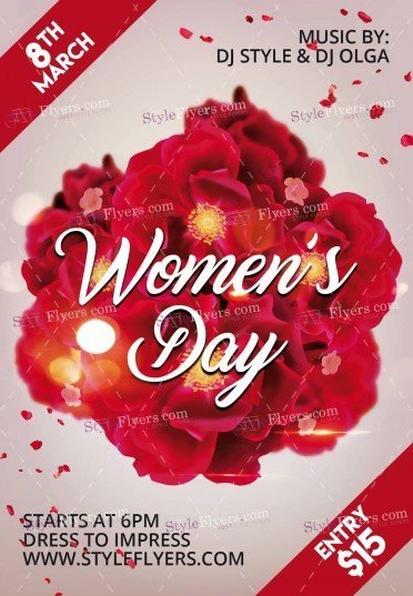 Womens Day PSD Flyer Template