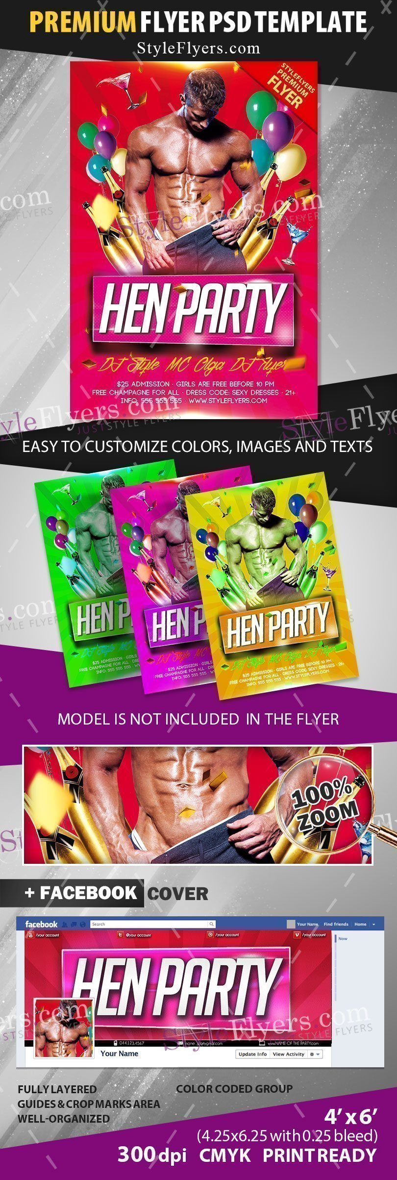 preview_hen_party_Flyer_premium_template