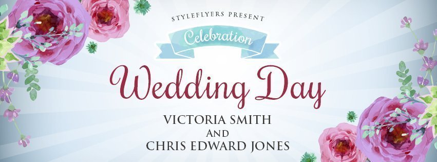 facebook_prev_wedding_psd_flyer