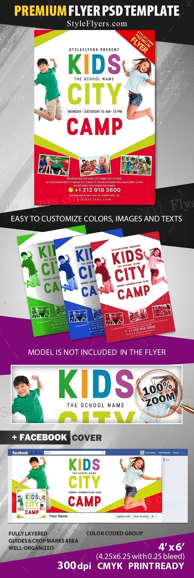 preview_kids city camp_psd_flyer