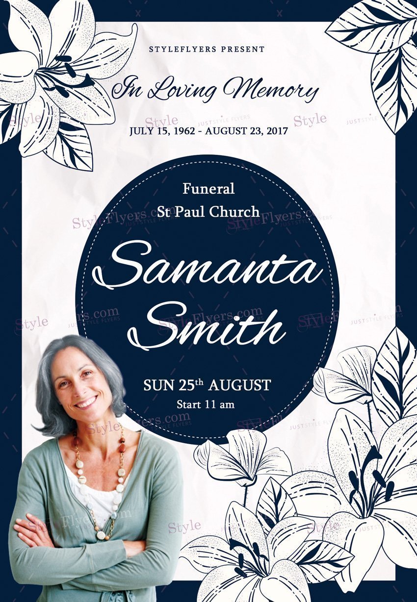 10 Free And Premium Funeral PSD Flyers Templates Free Download 28180 Styleflyers