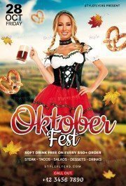 Oktoberfest PSD Flyer Template
