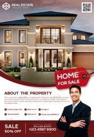 Real Estate PSD Flyer Template