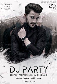 DJ Party PSD Flyer