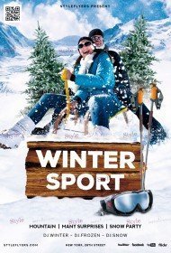 Winter-sport_psd_flyer