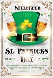 St. Patricks Day PSD Flyer Template