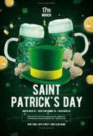 St.Patrick's Day PSD Flyer Template