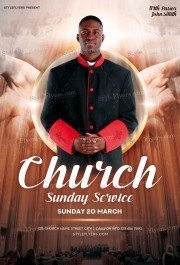 Church PSD Flyer Template