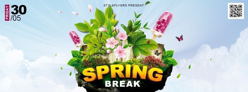 facebook_prev_Spring-break_psd_flyer