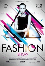 Fashion Show Free Flyer Psd Free Download 24142 Styleflyers