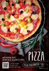 Pizza PSD Flyer Template