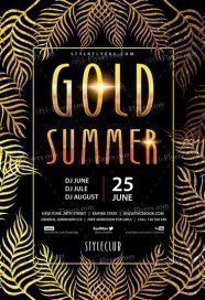 Gold-Summer-Party