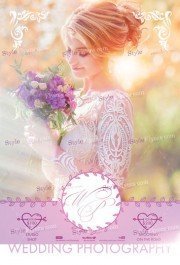Wedding Photography PSD Flyer Template