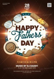 Fathers Day PSD Flyer Template