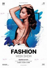Fashion PSD Flyer Template