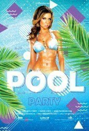 Pool Party PSD Flyer Template